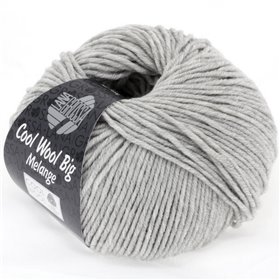 Cool Wool Big Mélange Light Gray mottled 0616