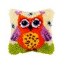 Kit coussin au point noué Hibou nr 4007