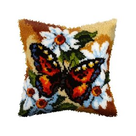 Kit coussin au point noué papillon 4060