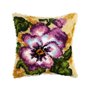 Kit coussin au point noué fleurs 4086