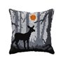 Latch hook cushion kit Roe deer at night 4127