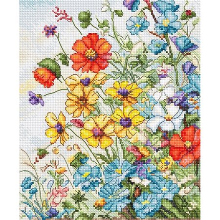 Kit de broderie Fleurs sauvages