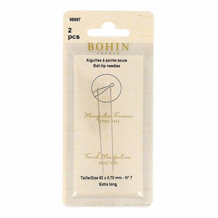 Ball tip needle Bohin 62 X 0.70 mm