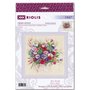 Riolis Kit de broderie Bouquet d'Eustoma et de Gypsophile
