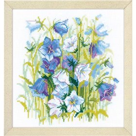 Riolis Borduurpakket Karpatenklokjes