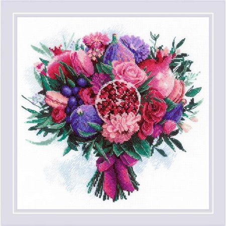 Riolis Embroidery kit Fruitful Bouquet