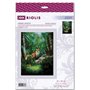 Riolis Kit de broderie Renard dans la forêt