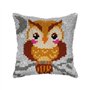 Kit coussin au point noué Hibou nr 4109