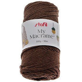 My Macramé Dark brown 309