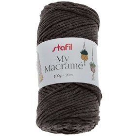My Macramé Anthracite 312