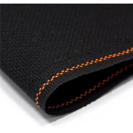 Needlework fabric Aida 14 50 x 100 cm - black