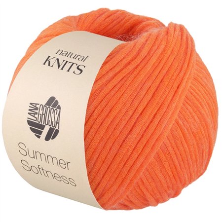 Lana Grossa Summer Softness 06 pompoen