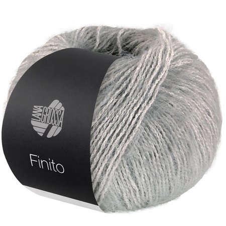 Lana Grossa Finito 015 lichtgrijs