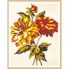 Embroidery kit Flowers 7
