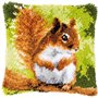 Latch hook cushion kit Squirrel 178771