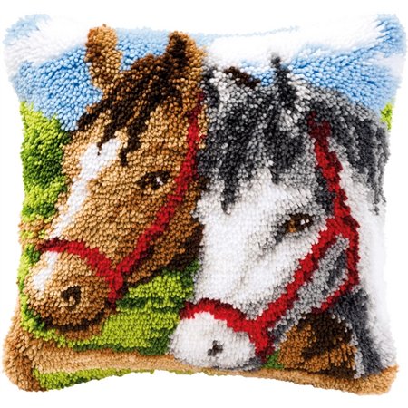 Knoopkussen kit 2 paarden 14157