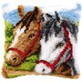 Kit coussin au point noué 2 chevaux 14157