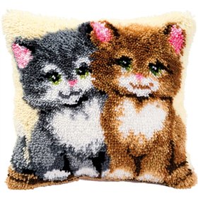 Knoopkussen kit Poesjes 14131