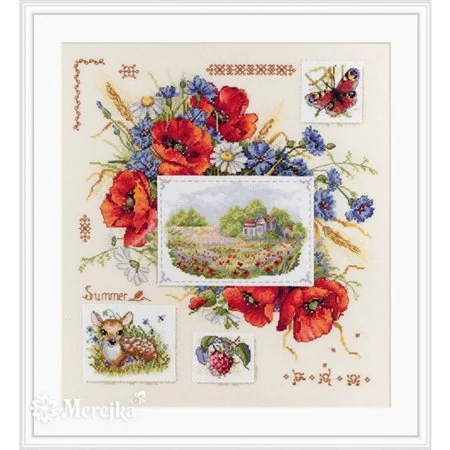 Merejka Embroidery kit Summer Sampler