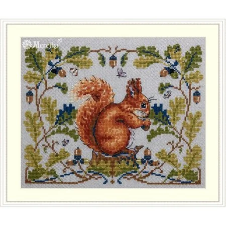 Merejka Embroidery kit Squirrel