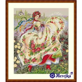 Merejka Borduurpakket Feestelijke Sjaal 