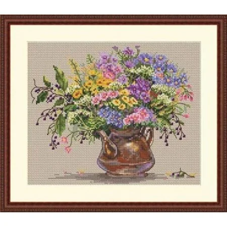 Merejka Stickset über die Wildblumen 