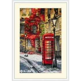 Merejka Stickset über die Stille Gasse 