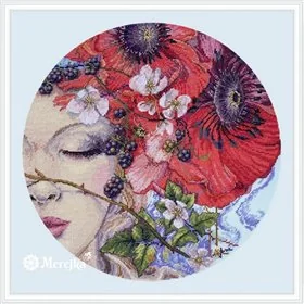 Merejka Kit de broderie Elle dort