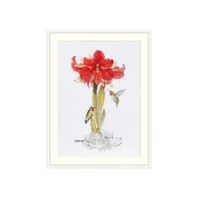 Merejka Stickset über die Amaryllis 