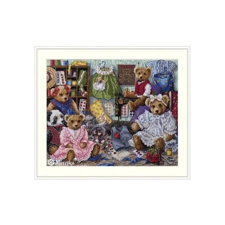 Merejka Kit de broderie Vêtements d'ours en peluche