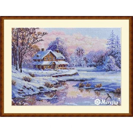 Merejka Embroidery kit "The first snow"