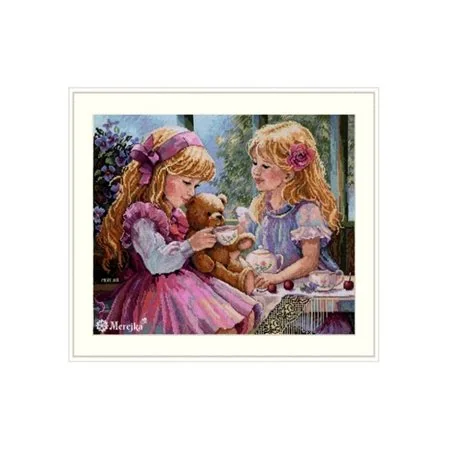 Merejka Embroidery kit "The Teaparty"