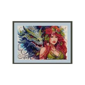 Merejka Kit de broderie Flamme pure