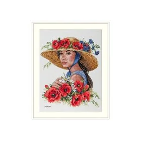 Merejka Stickset über die „Blumenhut“ 