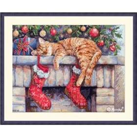 Merejka Stickset über die „Weihnachtsmann-Helfer“ 