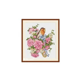 Merejka Stickset über die Ehering für ihn 