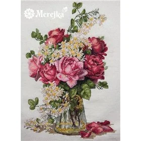 Merejka Stickset über die Rosen 