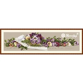 Merejka Kit de broderie Valse des pensées