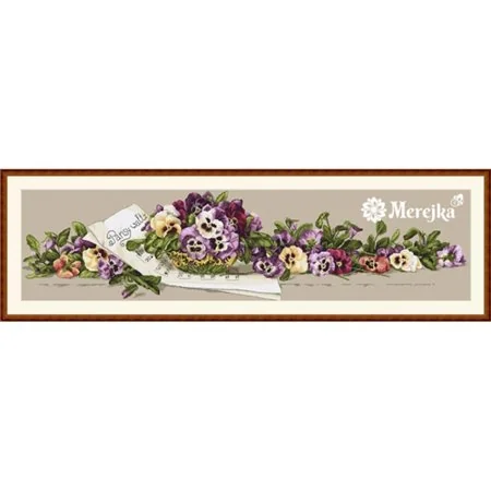 Merejka Kit de broderie Valse des pensées