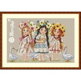 Merejka Kit de broderie Amis