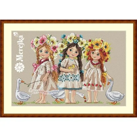 Merejka Kit de broderie Amis