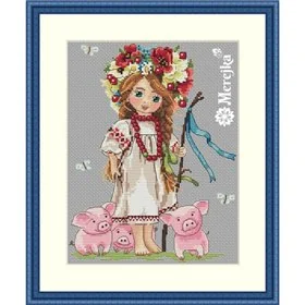 Merejka Kit de broderie Bergerette