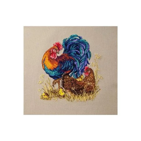 Merejka Borduurpakket Haan & hen 