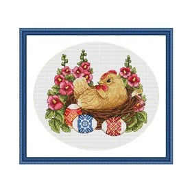 Merejka Kit de broderie Joyeuses Pâques