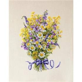 Merejka Borduurpakket Zomerbloemen 