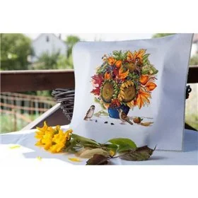 Merejka Kit de broderie Tournesols Bouquet d'automne