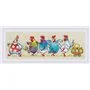 Riolis Kit de broderie Coq-coq