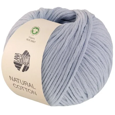 Natural Cotton Gots Light blue 12