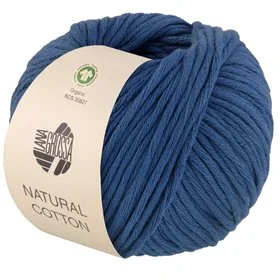 Natural Cotton Gots Blau 14