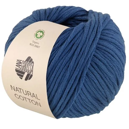 Natural Cotton Gots Blue 14